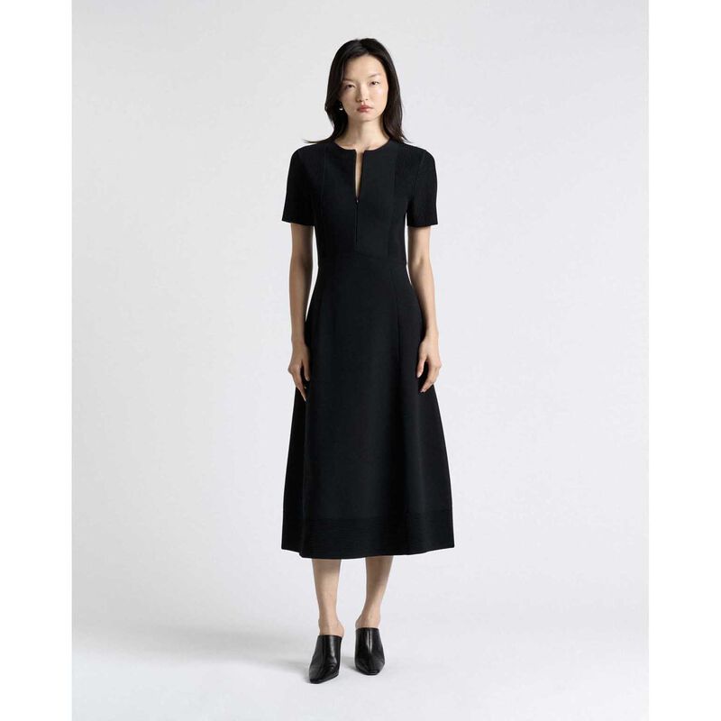 Cue Milano Ottoman Stitch Midi Dress image number 3